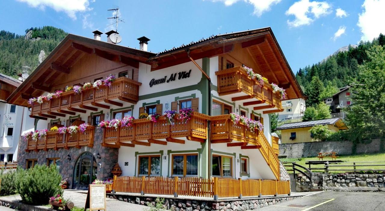 Hotel Al Viel B&B Canazei Dış mekan fotoğraf